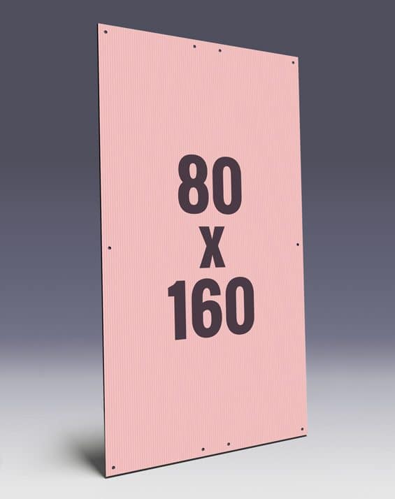 Hohlkammerplakate - Zirkusplakate 80 x 160 cm Hochformat - Zirkusformat - Wahlplakatshop